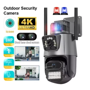 8MP 4K HD FUNK WLAN WIFI IP NETZWERK CAMERA Outdoor ÜBERWACHUNGSKAMERA AUßEN PTZ - Bild 1 von 23