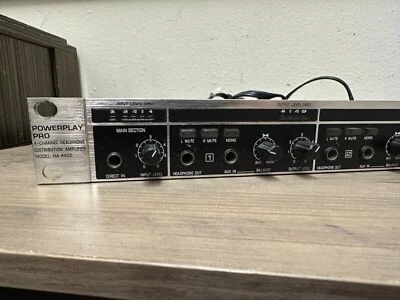 Behringer HA4400 Powerplay Pro 4 Channel Headphone Distribution Amplifier - Image 1 of 4