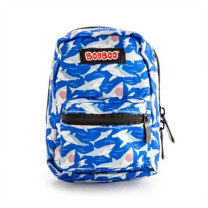 BooBoo MINI BACKPACK - SHARKS Great Item For Busy People On The Go! - NEW - Picture 1 of 3