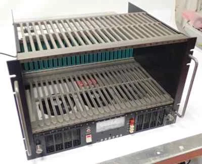 KINETIC SYSTEMS 1500-120 + 1500-200 POWER SUPPLY + 1500-320 25 SLOT CAMAC CRATE - Bild 1 von 4