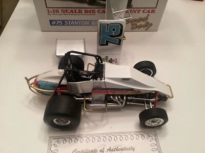 1/18 GMP 1988 #75 Brad Doty Autographed Box Stanton Sprint Car - Image 1 of 3