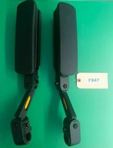 Set di 2* gruppi poggiabracci quantistici con cuscinetti da 10" per sedia a rotelle Quantum Power - Foto 1 di 6