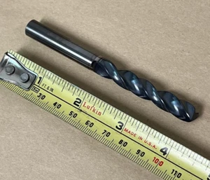 0.368" SGS 51524 CARBIDE DRILL 0.368" DRILL DIA, 0.375" SHANK DIA, 4" OAL - Picture 1 of 9