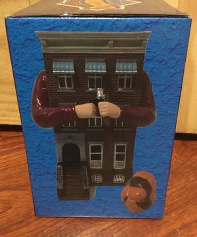 SEINFELD NIGHT BROOKLYN CYCLONES MARBLE RYE FIGURINE STATUE BOBBLEHEAD +TICKET Cover