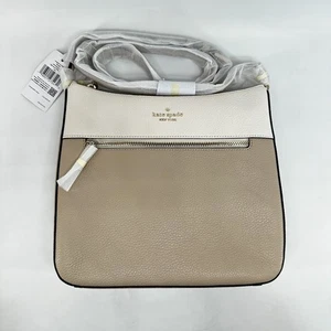 Bolso Bandolera Kate Spade New York Leila Swingpack Arena Ligera Para Mujer Cuero - Imagen 1 de 10