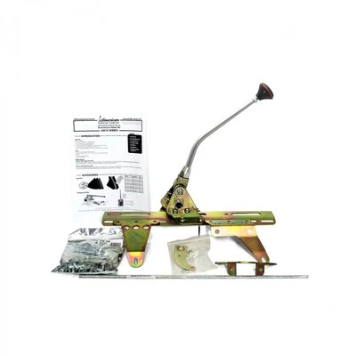 Turbo 350 chrome 10 automatic transmission mount shifter TH350 Chevy GM hot rod  - Image 1 of 3