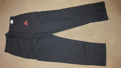 NEW Bulwark FR Carpenter Duck Pants Dungarees 36 W x 32 L Ironworker Oil Rig - Image 1 of 4