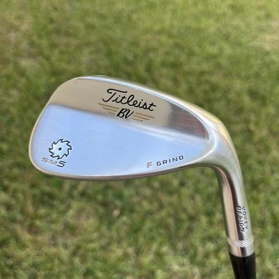 Titleist Vokey SM5 56° 14 Bounce F Grind Wedge RH Wedge Flex Steel Shaft - Image 1 of 4