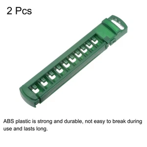 2pcs Socket Organizer 1/4" Drive 10 Slots Portable Shallow Socket Rail Holder | - Picture 1 of 5