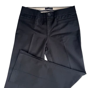 NWOT Banana Republic Black Martin Cotton Blend Pants Trousers Career Size 8 Work - Picture 1 of 8