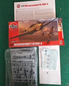 aereo Scala 1/72 MESSERSCHMITT BF109E-4 AIRFIX A01009A - Foto 1 di 1