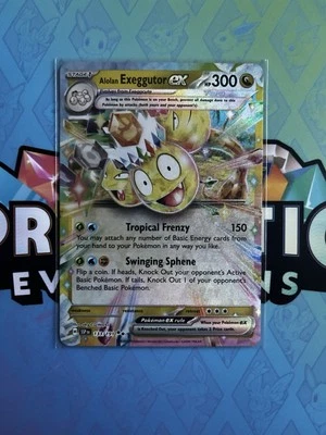 Alolan Exeggutor ex 133/191 Sv08: Surging Sparks Holo Pokemon Card - Image 1 of 2
