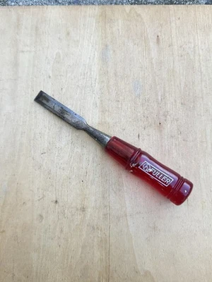 Vintage Fuller 1/2” Red Handle Chisel Red Tool USA - Image 1 of 4
