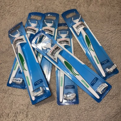 Seis paquetes de hilo dental de acceso ultra limpio Johnson & Johnson Listerine, Ea con 4 cabezales Foto 1 de 4