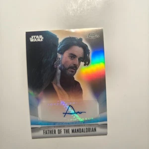 2022 Star Wars Chrome The Mandalorian Beskar Edition Bernard Bullen Auto A9 - Picture 1 of 2