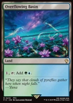Magic/MTG Overflowing Basin FIC-410 Rare Englisch Neu - Bild 1 von 2