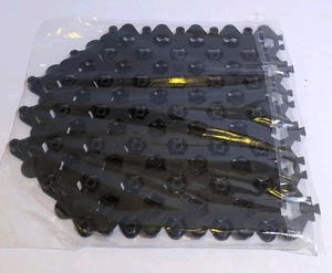 FAO Schwarz 321 Stück Murmelbahn Ersatzteile Bodenplatten schwarz Teil R (2) - Bild 1 von 4