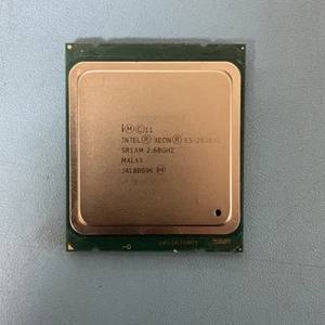 PACK OF 2 Intel Xeon E5-2630 v2 six Core CPU 2.60 GHz, 15 MB SmartCache SR1AM - Picture 1 of 4
