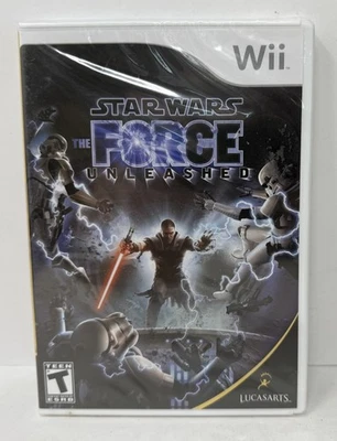 Star Wars The Force Unleashed (Nintendo Wii, 2008) совершенно новый / в заводской упаковке - Изображение 1 из 3