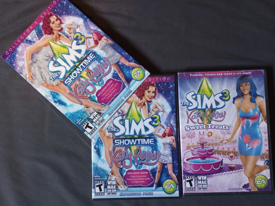 The Sims 3 Showtime Katy Perry Collector's Edition w/ Poster + Sweet Treats - Image 1 of 4