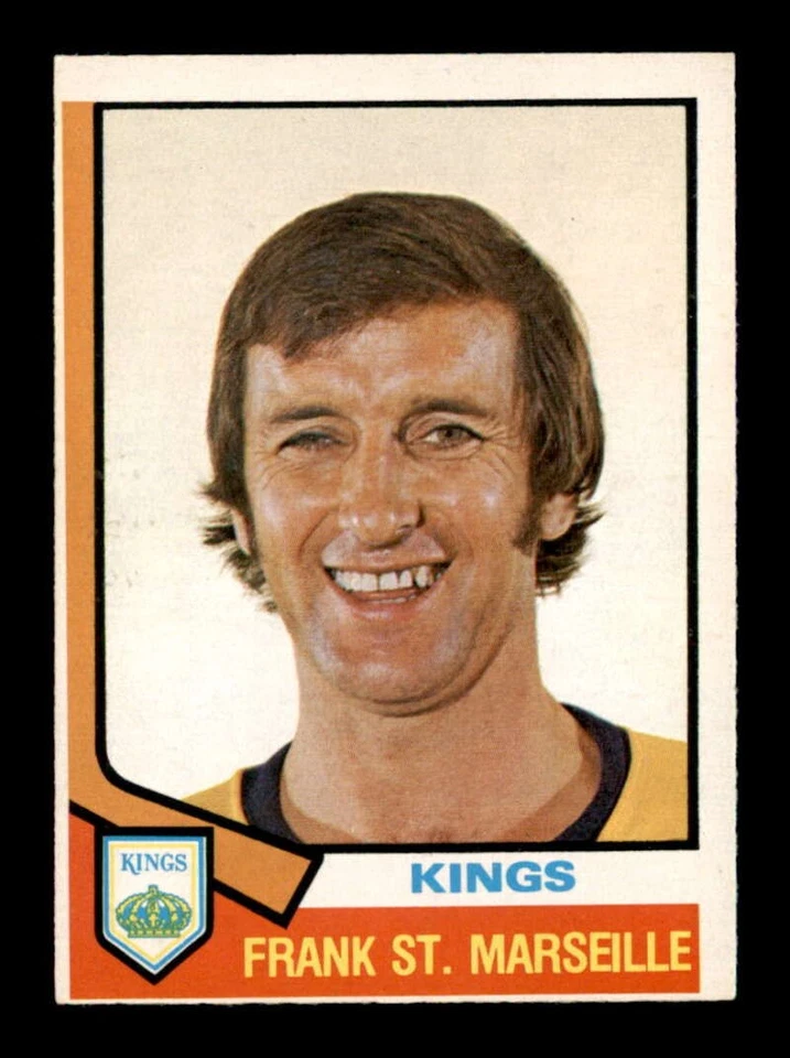 1974 O-Pee-Chee NHL #374 Frank St.Marseille   EX/EX+ X3591726 - Image 1 of 3