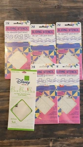 6 Sweet Heart Schiebeschablonen zum Quilten & Kuschelferkel - Bild 1 von 11