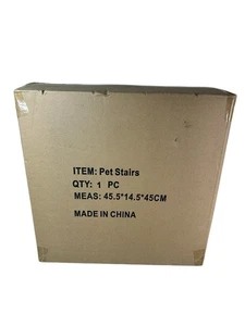 NUEVO HerCcreta Peluca Perro Rampa para Coche 63" X 17" Plegable Portátil Mascota Escalera SELLADA - Imagen 1 de 7