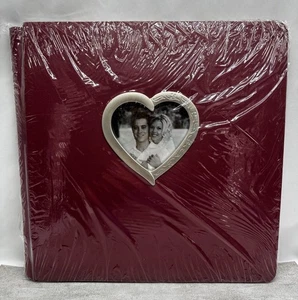 Creative Memories Photo Album Wedding 12x12 Red Love Silver Heart Romantic NEW! - Picture 1 of 4