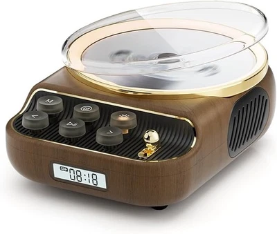 CD Player Tragbar mit Bluetooth Lautsprecher HiFi Sound Nachtlicht Staubschutz - Bild 1 von 4