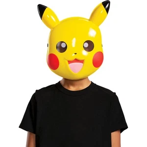 Disguise Licensed Pokemon Pikachu Mask Child Boys Costume Accessory 90181 - Picture 1 of 2
