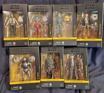 Star Wars The Black Series Skeleton Crew Lot of 7 - Image 1 of 4