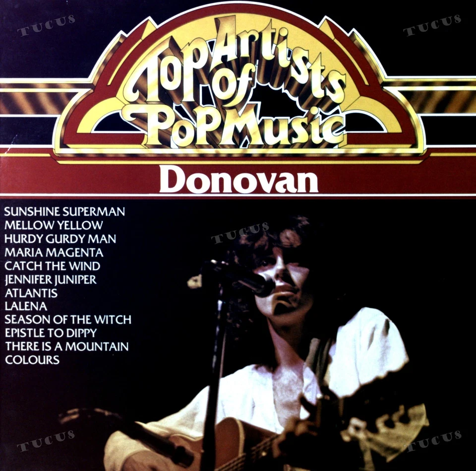 Donovan - Top Artists Of Pop Music LP (VG/VG) .* - Image 1 of 1
