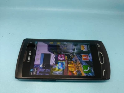 Samsung Wave 2 S8530 - Ebony Grey (Unlocked) Mobile Phone Very Good Condition - Image 1 of 4