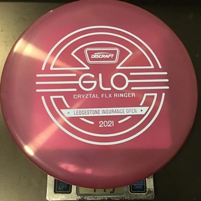 NEW Discraft Cryztal FLX Glo Ringer 176g 2021 Ledgestone Open run - Image 1 of 4
