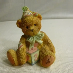 Cherished Teddies - Alter 2 - "Zwei süße zwei Bären" - Geburtstagsbären - 1992 - EUC - Bild 1 von 5