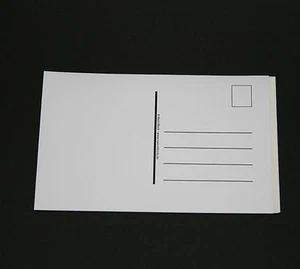 20 Aufkleber für Fotopostkarten 9,5 x 14,5 Postkarten Etiketten weiß SPARPREIS! - Bild 1 von 1