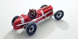 CMC M219 1/18 Alfa Romeo P3 Nuvolari Ganador GP Italia 1932 #8 Coche Modelo - Imagen 1 de 11