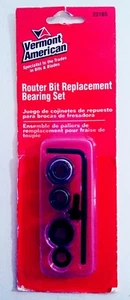Vermont American Router Bit Bearing Set 23165 3/8" 1/2" Bearings Etc. New - Picture 1 of 1