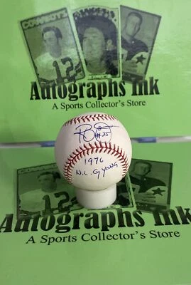 Randy Jones Autographed Baseball 1976 Cy young San Diego Padres Deceased - Image 1 of 3