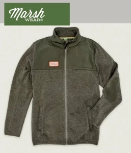 marsh Big Bay LS Fleece Jacket Size L - Picture 1 of 4