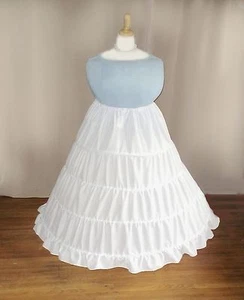Falda tipo aro talla grande victoriana/guerra civil + pirata + Ren Faire 1X 2X 3X 4X 5X - Imagen 1 de 1