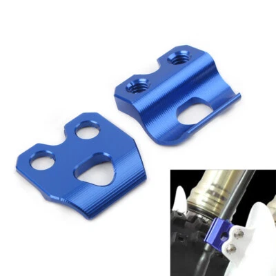 Brake Line Clamp Hose Holder Blue For Yamaha YZ125/250/250F/450F WR250F/ R/ X - Image 1 of 4