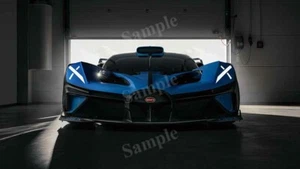 Póster fotográfico impreso decoración de pared Bugatti Bolide alta resolución - CAR2443 - Imagen 1 de 1
