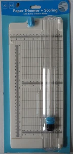 NEU ° praktische Papierschneidemaschine A3 A4 Papier-Schneider Schneiden Falzen - Bild 1 von 6