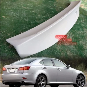 Unpainted LEXUS 05-12 IS250 IS350 Sedan W type trunk spoiler ◎ - Picture 1 of 1