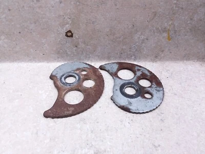 Par de placas ajustadoras de cadena 1987 ANX-C Honda 200 Reflex TLR TLR200 Foto 1 de 4