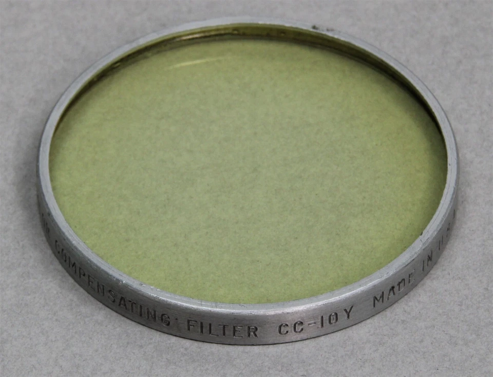 Series VII 7 51mm Drop-In Filter KODAK CC-10Y Color Compensating Made in USA - Image 1 of 1