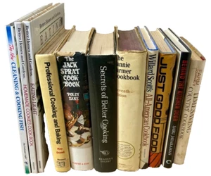 (11) Vintage Hardcover Cookbooks Lot 22 - Picture 1 of 15