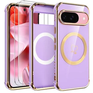Coque pour Google Pixel 9 Pro/Google Pixel 9avec 2 Protecteurs d'écranRésista... - Photo 1 sur 7