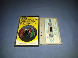 THE WORLD OF GILBERT AND SULLIVAN VOL.2 CLASSICAL CASSETTE TAPE ALBUM - Picture 1 of 2
